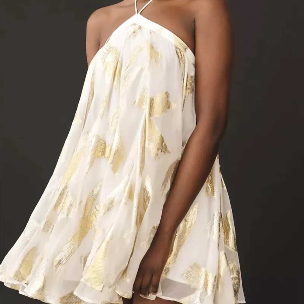 ISO-PINNACLE BY SHRUTI SANCHETI ANTHROPOLOGIE HALTER SWING MINI Xsmall/XXsmall
